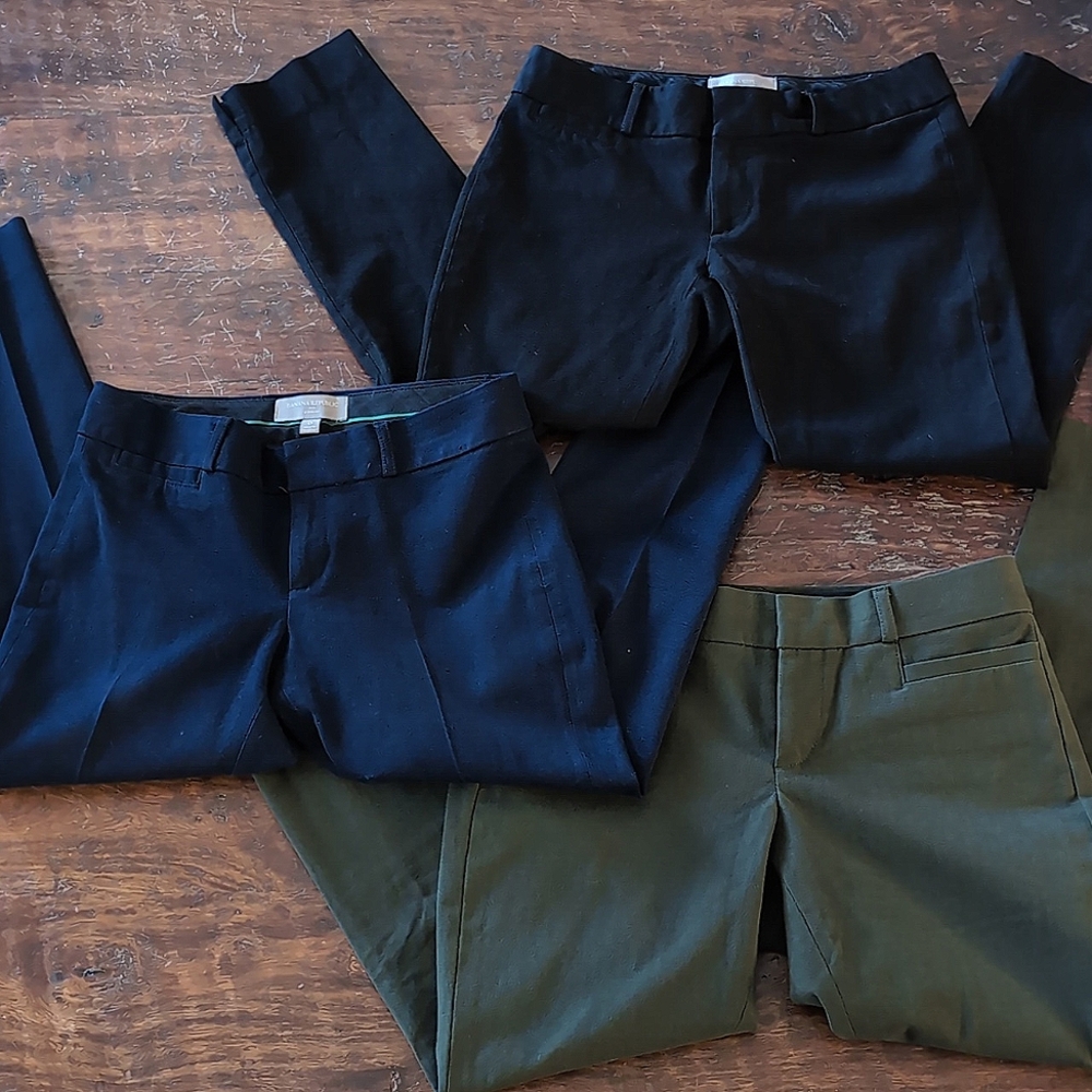 Green- BANANA REPUBLIC Sloan Fit Dress Pants